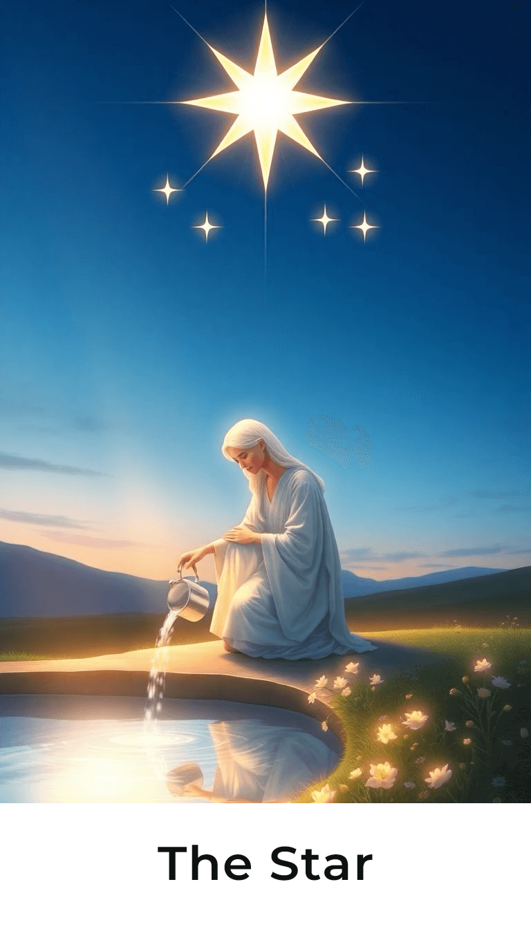 The Star tarot card